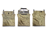 Wild Land Borsa per scarpe in tessuto verde con tasca extra