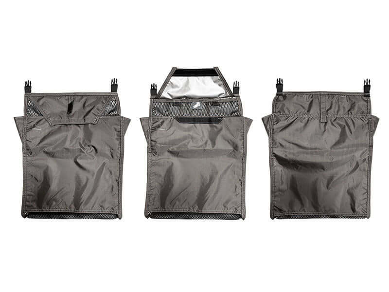 Wild Land - Borsa per scarpe in tessuto nero