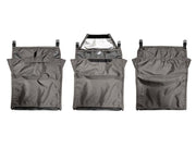 Wild Land - Borsa per scarpe in tessuto nero