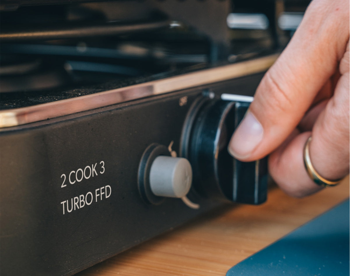 Cadac 2 Cook Turbo FFD, fornello da campeggio a due fuochi
