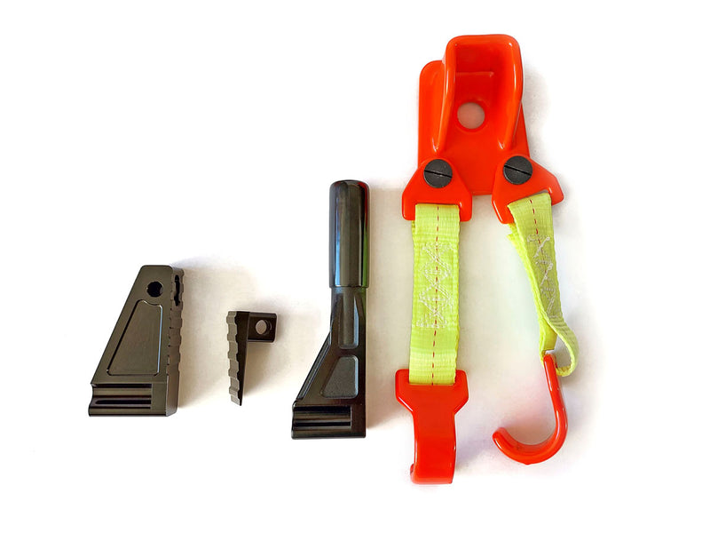Martinetto idraulico T-MAX 2.000 kg con kit accessori e base