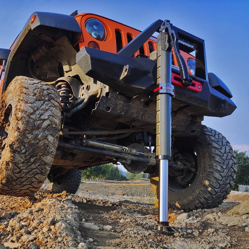 Martinetto idraulico T-MAX 2.000 kg con kit accessori e base – immagine 8
