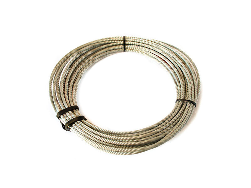 Cavo in acciaio per verricello T-MAX ø7,2 mm × 24 m