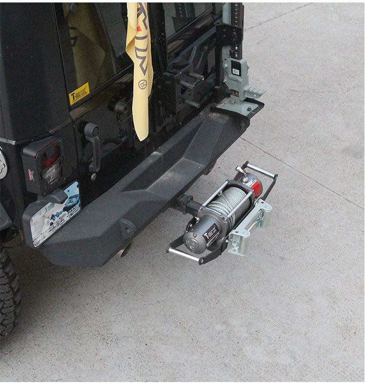 Base verricello removibile T-MAX per attacco gancio traino (verricelli EW8500 e superiori)