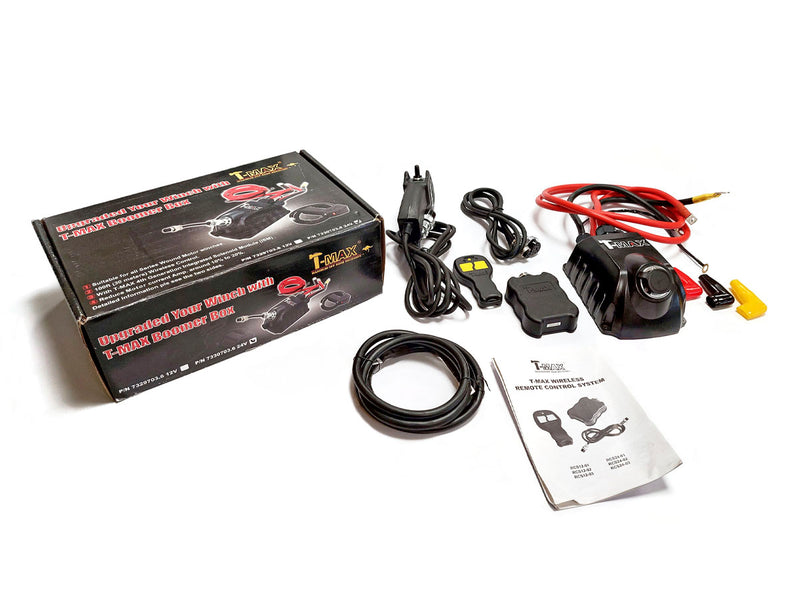 Centralina universale con radiocomando T-MAX per verricelli 12V