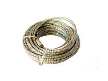 Cavo in acciaio per verricello T-MAX ø9,2 mm × 28,5 m