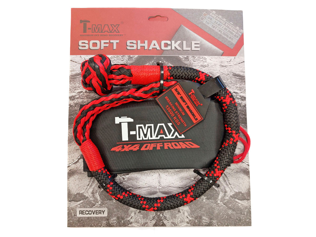 Grillo tessile (soft shackle) T-MAX 3/8" 13.600 kg con sacca – immagine 2