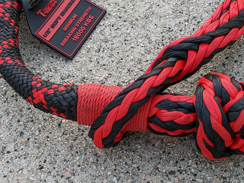 Grillo tessile (soft shackle) T-MAX 3/8" 13.600 kg con sacca