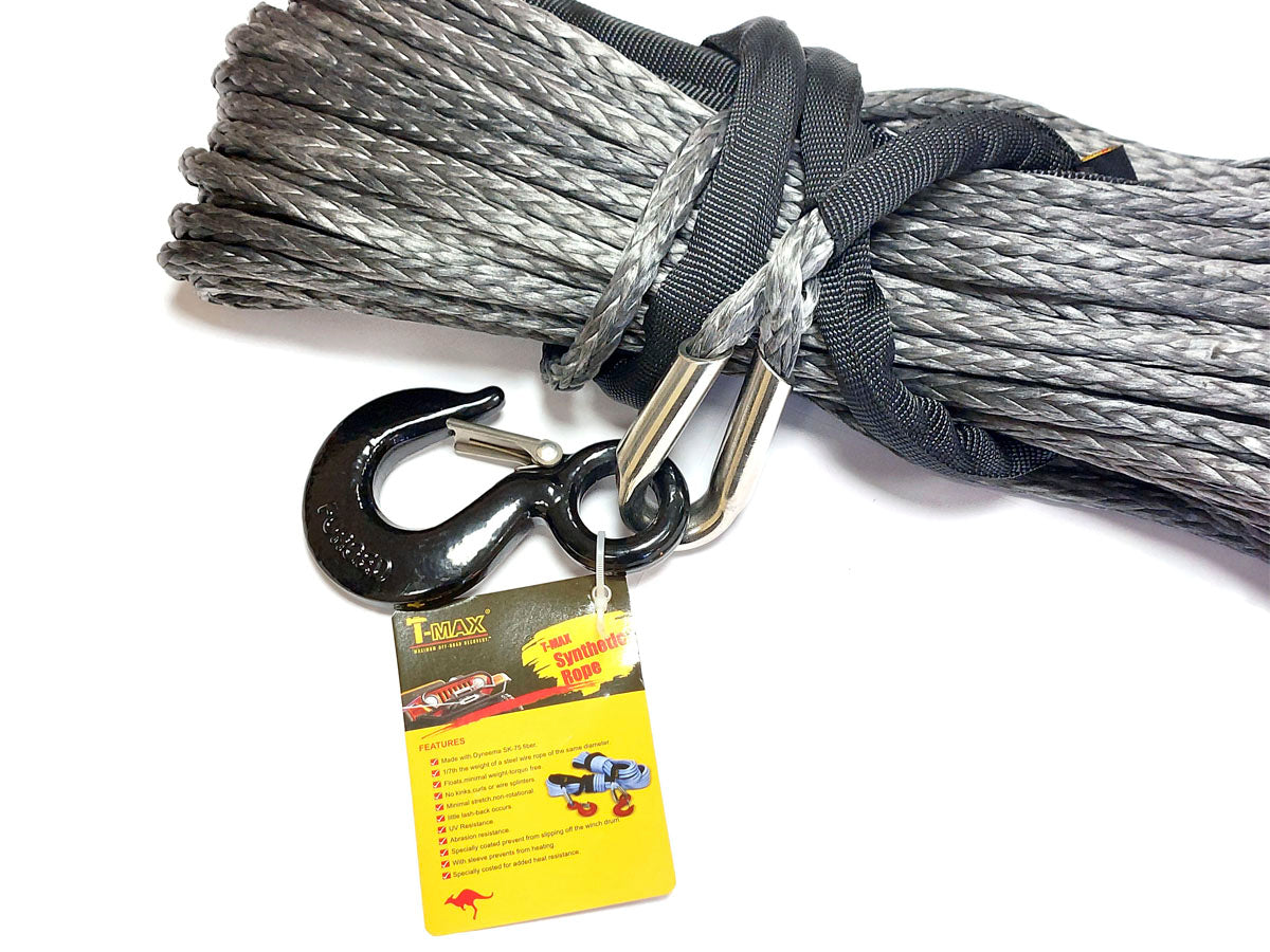 Fune sintetica T-MAX ø9,4 mm × 28 m per verricelli fino a 9.500 lb – immagine 3