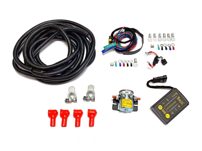Sistema doppia batteria T-MAX DBS02 con display digitale