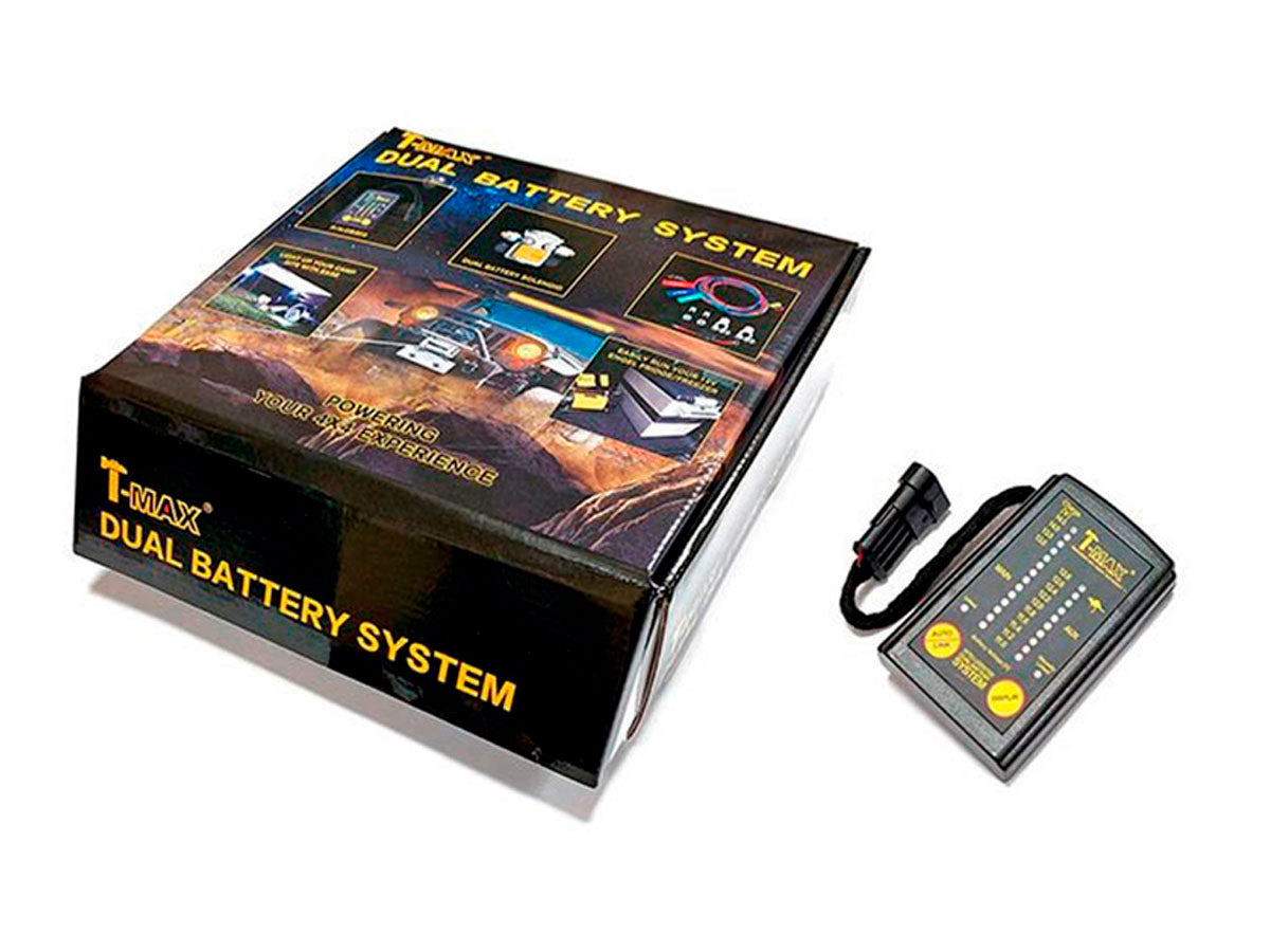 Sistema doppia batteria T-MAX DBS02 con display digitale – immagine 3