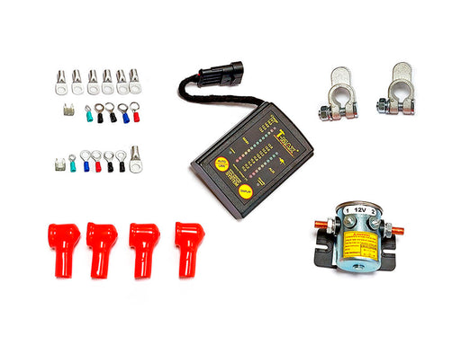 Sistema doppia batteria T-MAX DBS02 con display digitale