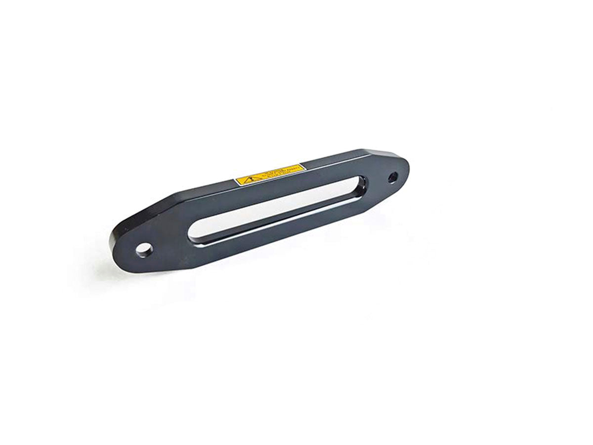 Passacavo universale in alluminio nero 10" centrato per fune sintetica 8.000-20.000 lb – immagine 2