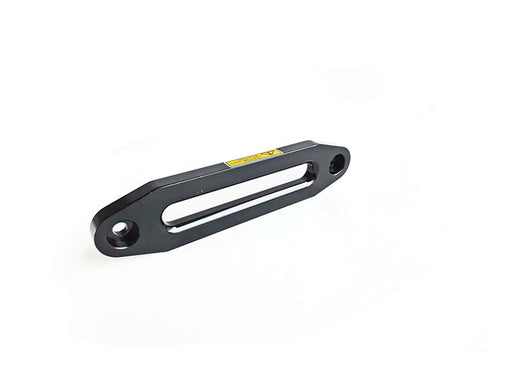 Passacavo universale in alluminio nero 10" centrato per fune sintetica 8.000-20.000 lb