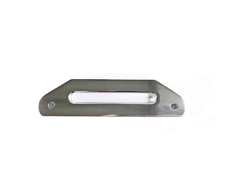 Passacavo universale in alluminio 10" ribassato (offset) per fune sintetica 8.000-20.000 lb