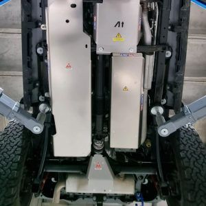 JEEP WRANGLER JL 4XE 2022> 316-Piastra paramotore di trasferimento per modello 5 porte