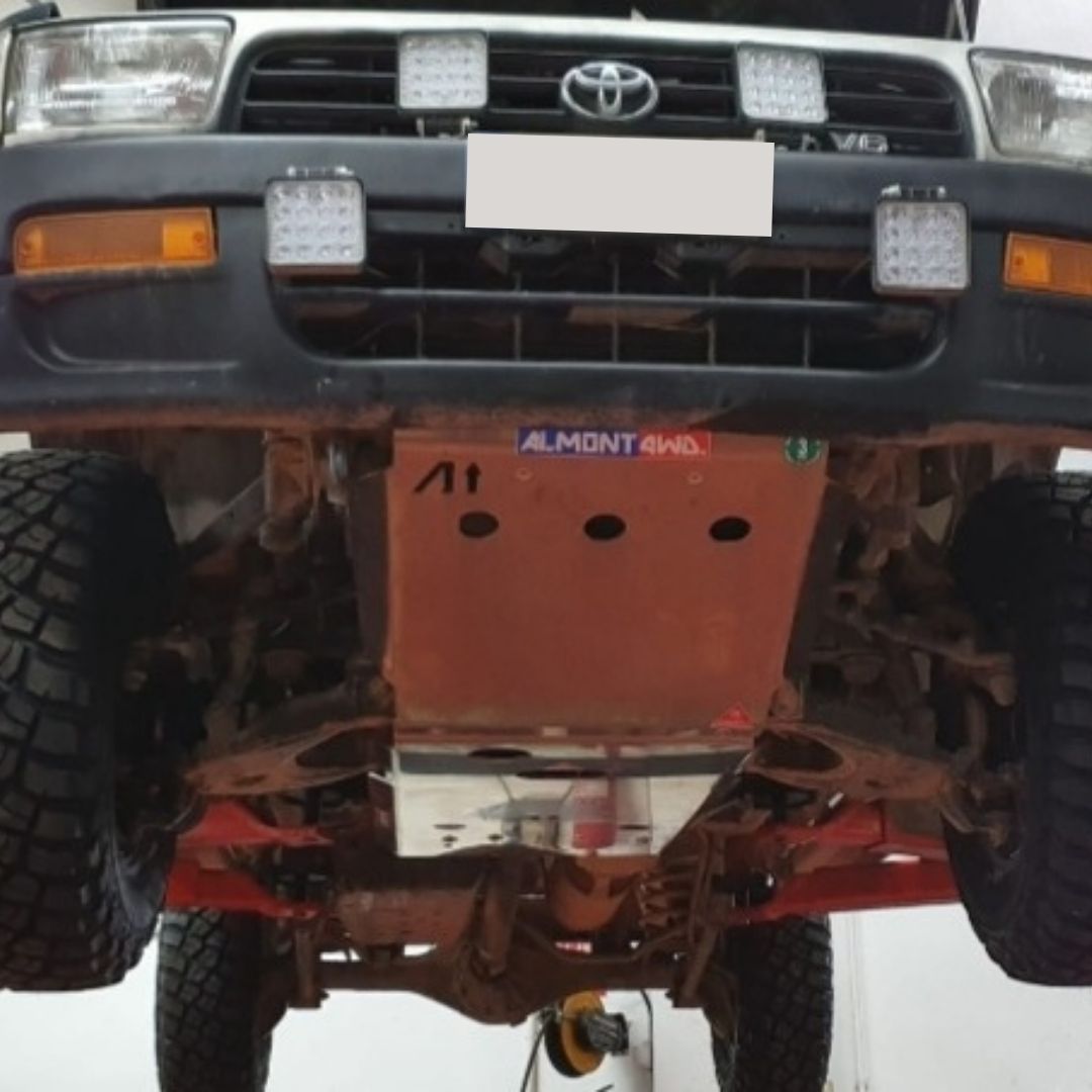 Protezione centrale della trasmissione Almont4WD 6 mm – Toyota 4Runner N120 / N130 1990-1995