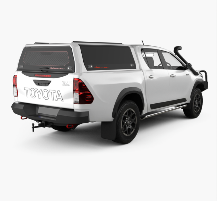 Hard Top RHINOMAN in Alluminio Monoblocco "XPEDITION" per Toyota Hilux (REVO) D/C Doppia Cabina  2016