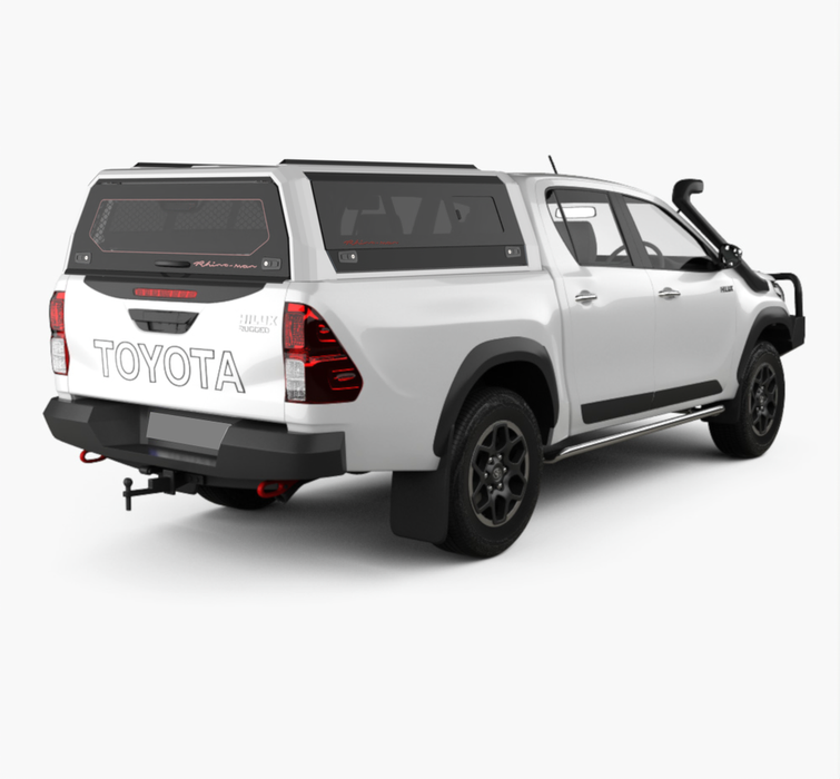 Hard Top RHINOMAN in Alluminio Monoblocco "XTREME" per Toyota Hilux (REVO) Doppia cabina 2016