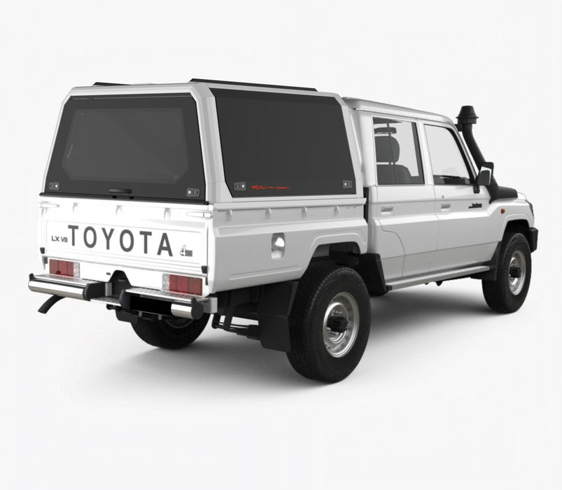 Hard Top RHINOMAN in Alluminio Monoblocco "XPEDITION" per TOYOTA  Land Cruiser D/C 2016