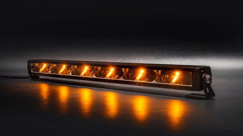 TRALERT - Lightbar Spartan a LED con luci diurne gialle o bianche da 9600 lumen