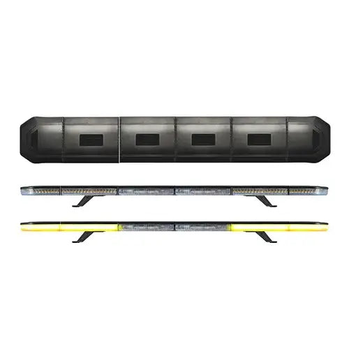 Barra lampeggiante LED ambra R65, 1345 mm, lampeggio alle estremità – ElectraQuip – immagine 3