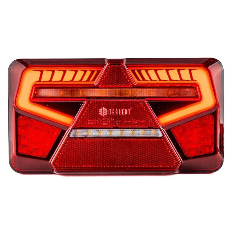 Tralert - fanale posteriore al neon a LED, sinistra 12-24v 200 cm di cavo/PER RIMORCHI/