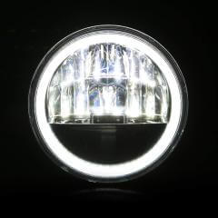 Fendinebbia Halo DRL da 4.5usiliari a led motocicletta HD 