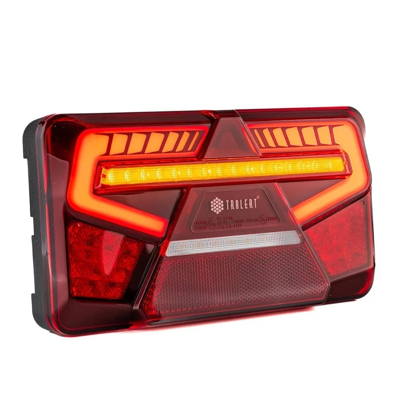 Tralert-fanale posteriore al neon a LED non a 3 angoli 