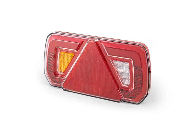 Tralert - fanale posteriore rimorchio al neon a LED sinistra | 12-24v | 200 cm. di cavo per rimorchi