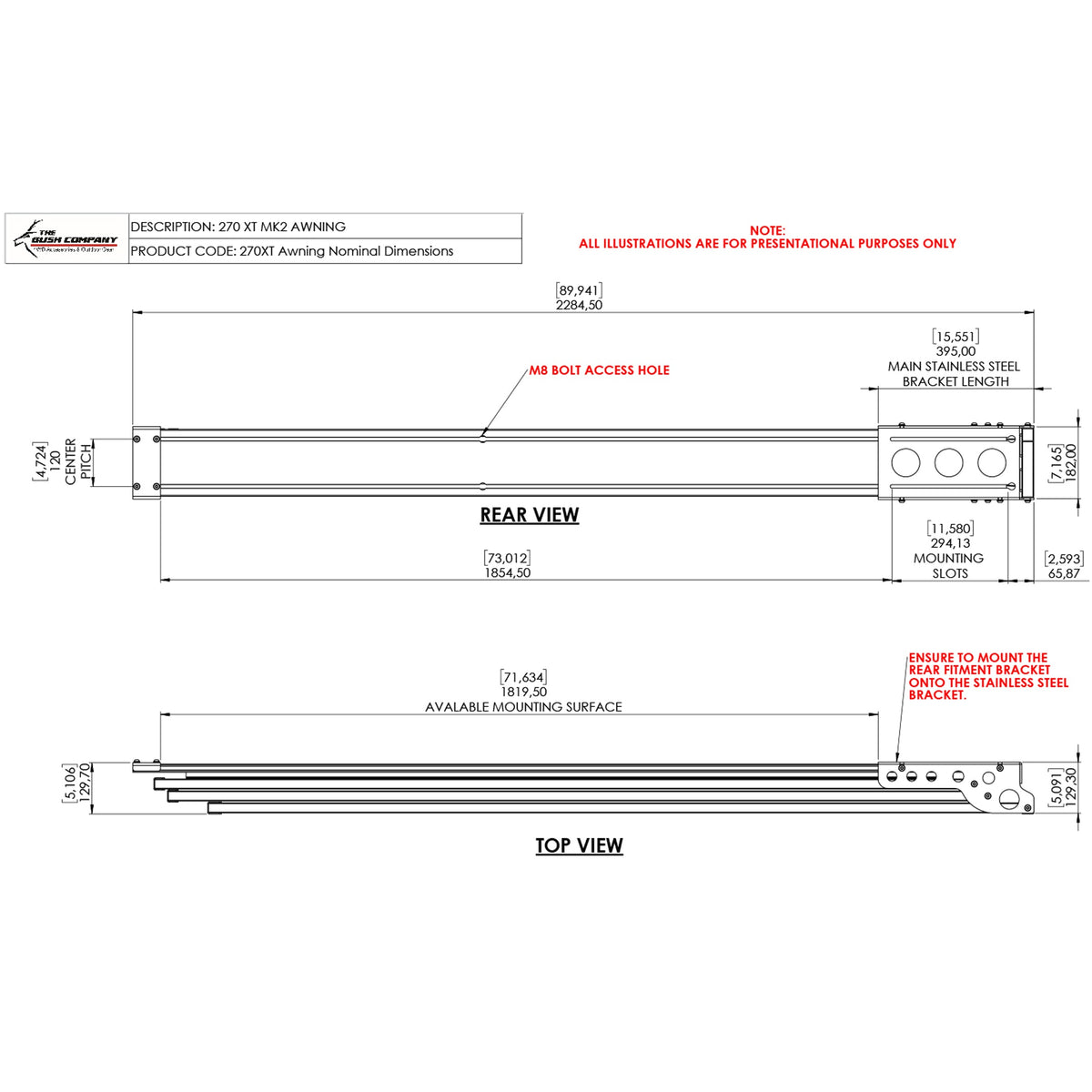 The Bush Company 270 XT Mk2 lato sinistro foto 15
