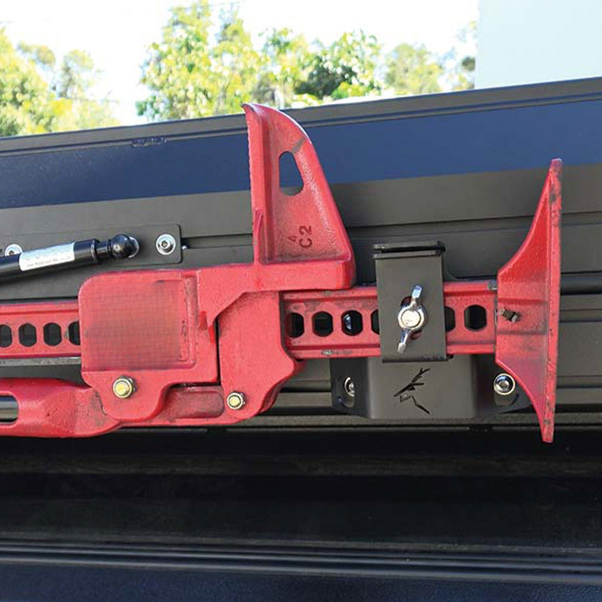 Supporto martinetto Hi-Lift su tenda The Bush Company 4RTAHJB – foto 3