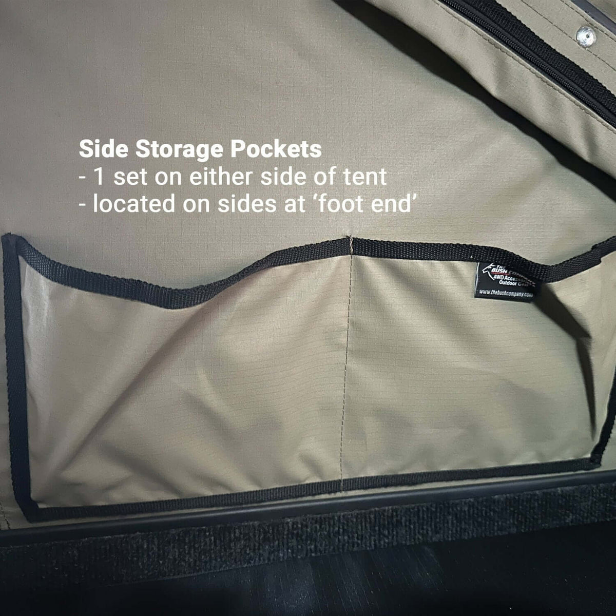The Bush Company Tenda da Tetto TX27 Hardshell Rooftop Tent