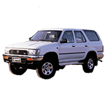 TOYOTA 4RUNNER N120 / 130  1990-95 116-PROTEGGI. Differenziale posteriore. Serie 4RUNNER (AVVISO N.6)
