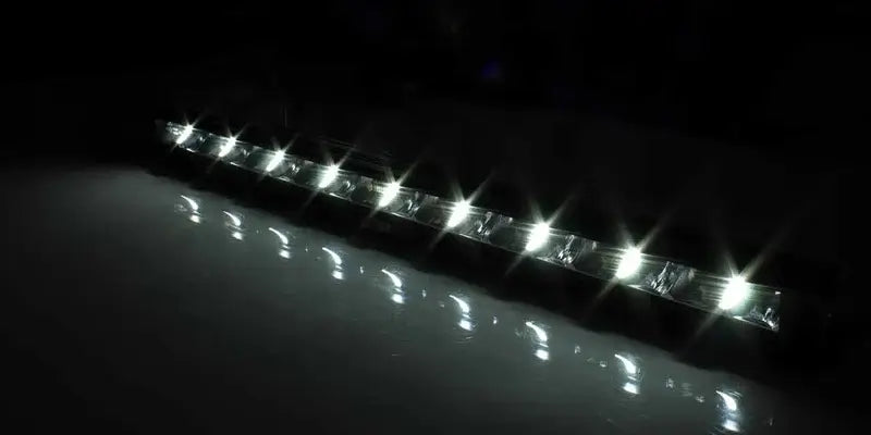 Barra LED Spartan, luci diurne ambra o bianche, 144 W, 9-36 V – Tralert – immagine 4
