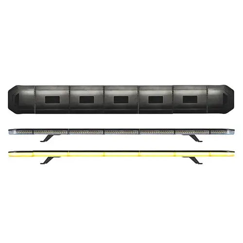 Barra lampeggiante LED ambra R65, 1586 mm, lampeggio su tutta la lunghezza – ElectraQuip – immagine 4
