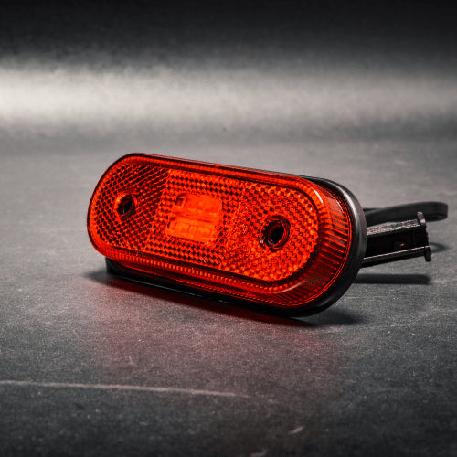 Tralert Fristom -  Fanale di segnalazione a LED rossa | 12-24v | Cavo da 50 cm