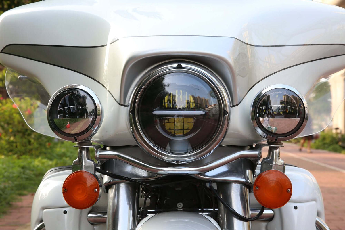 Fendinebbia per moto da 4.5 '' per parti fendinebbia HD