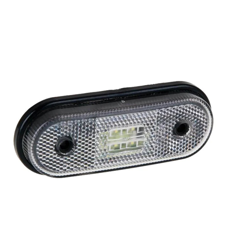 Tralert Fristom - Fanale di segnalazione a LED bianca | 12-24v | 50 cm. di cavo