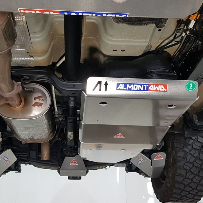 FORD RANGER RAPTOR 2019-2022 2.0Bi-Turbo 443 Placa protectora del tanque de combustible