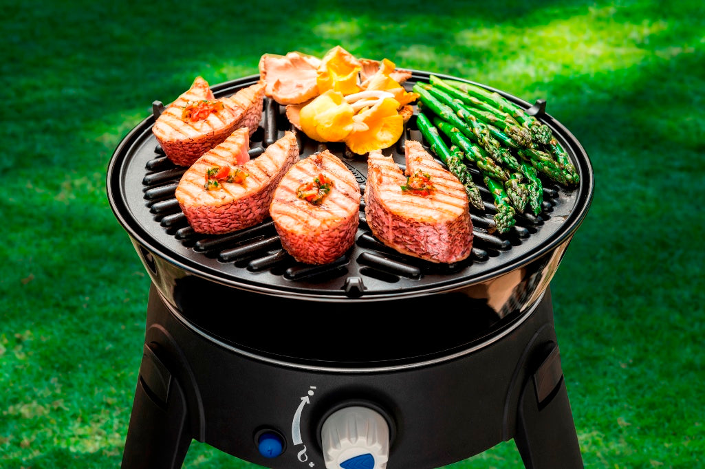 Griglia BBQ Cadac GreenGrill in uso