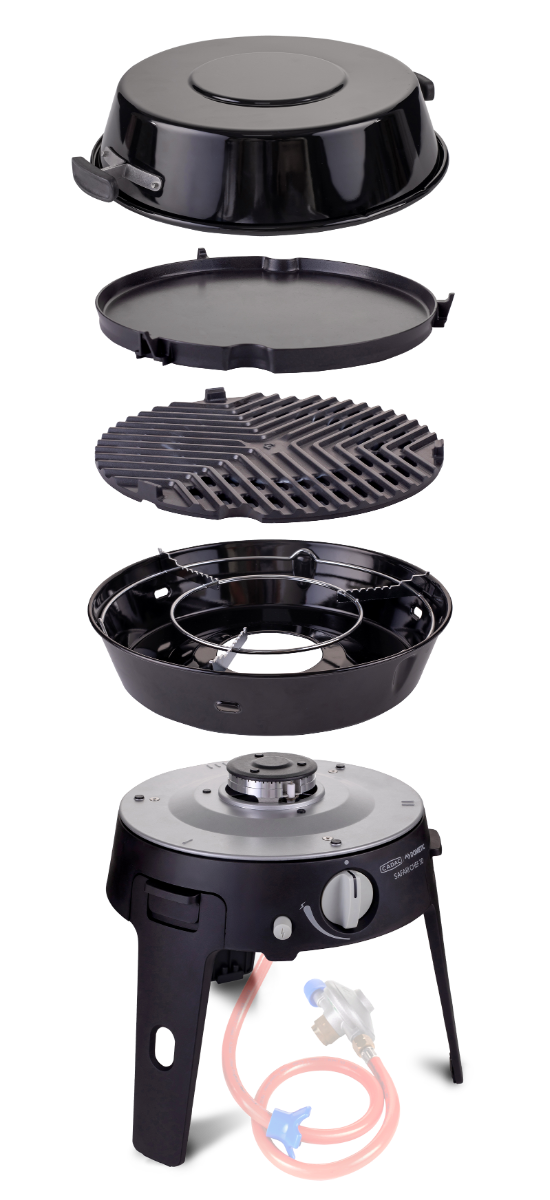Cadac Safari Chef 30, barbecue a gas compatto