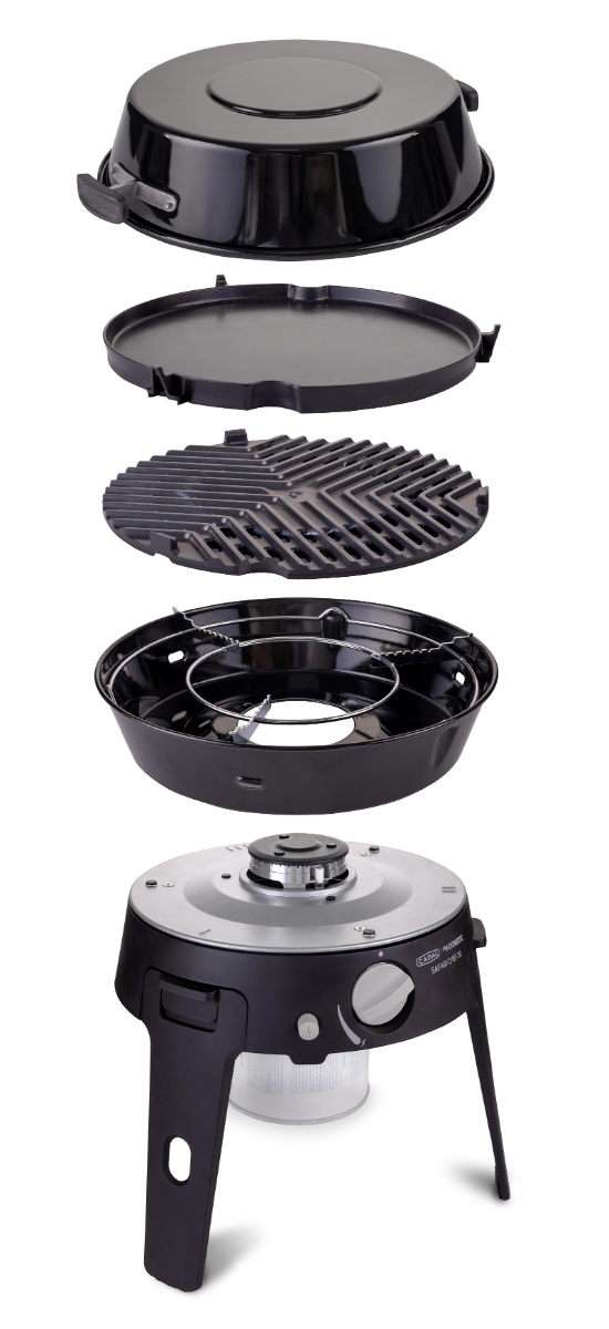 Cadac Safari Chef 30, barbecue a gas compatto