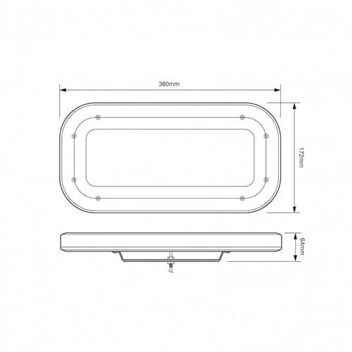 ElectraQuip - Minibar compatto | 12-24v | 380mm |