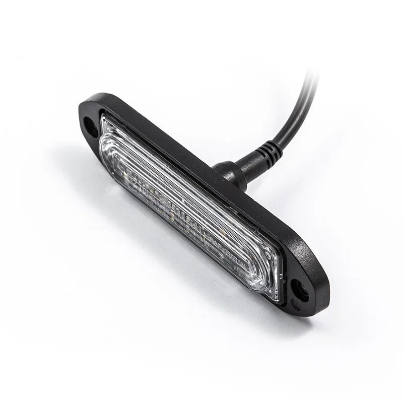 TRALERT - LED R65 ambra lampeggiante | 12-24v | 2 m. di cavo
