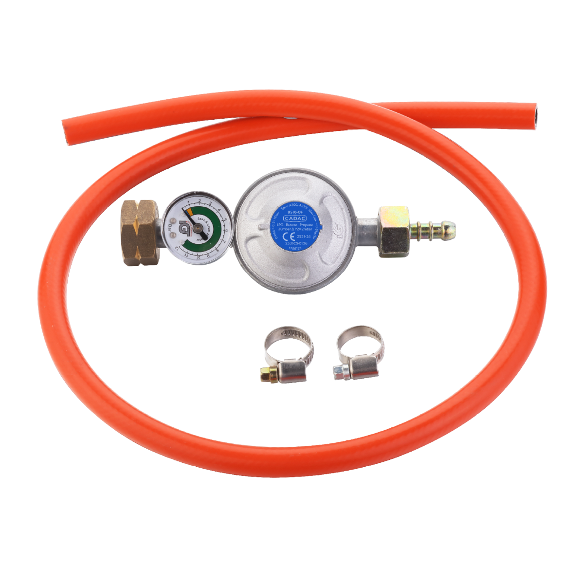 Regolatore gas Cadac universale 30 mbar versione Overflow – dettaglio