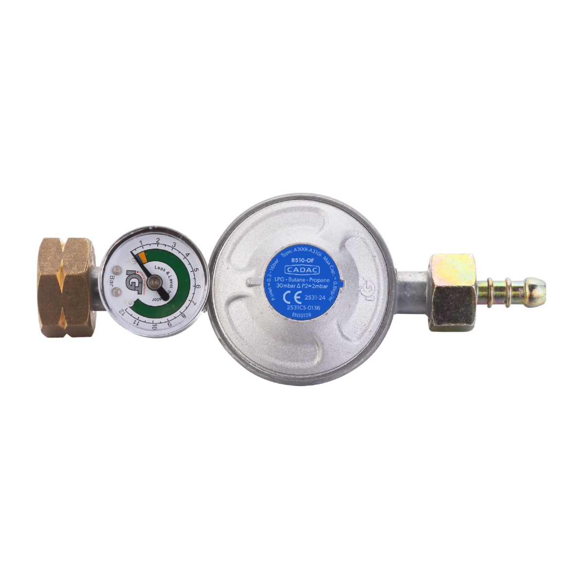 Regolatore gas Cadac universale 30 mbar versione Overflow – dettaglio 4