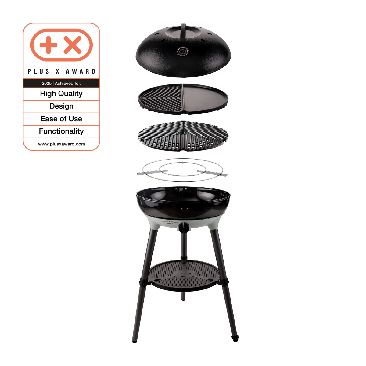 Cadac Carri Chef 50, barbecue a gas portatile ø 46 cm