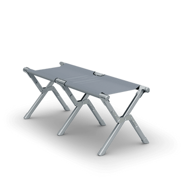 Panca da campeggio Dometic GO Compact Camp Bench 2 posti, portata 136 kg, colore Limo