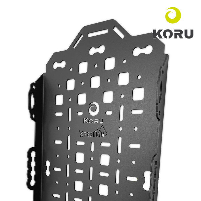 Koru Soluciones Supporto doppio per piastre da sabbia (alluminio)